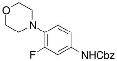 [3-Fluoro-4-(4-morpholinyl)phenyl]carbamic Acid Phenylmethyl Ester