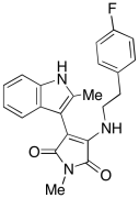 3-((4-Fluorophenethyl)amino)-1-methyl-4-(2-methyl-1H-indol-3-yl)-1H-pyrrole-2,5-dione