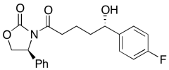 3-[(5S)-(4-Fluorophenyl)-5-hydroxypentanoyl]-(4S)-phenyl-1,3-oxazolidin-2-one