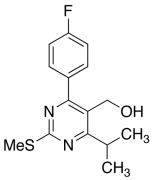 4-(4-Fluorophenyl)-5-hydroxymethyl-6-isopropyl-2-methylthiopyrimidine