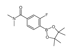 3-Fluoro-N,N-dimethyl-4-(tetramethyl-1,3,2-dioxaborolan-2-yl)benzamide