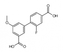 2-Fluoro-5'-methoxybiphenyl-3',4-dicarboxylic acid