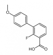 2-Fluoro-3-(4-methoxyphenyl)benzoic acid