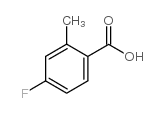 4-Fluoro-2-methylbenzoic acid