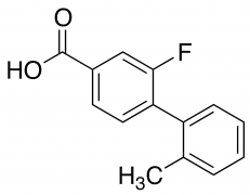 3-Fluoro-4-(2-methylphenyl)benzoic acid
