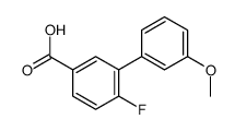 4-Fluoro-3-(3-methoxyphenyl)benzoic acid