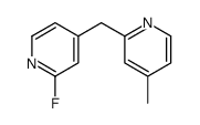 2-Fluoro-4-((4-methylpyridin-2-yl)methyl)pyridine