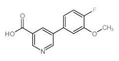 5-(4-Fluoro-3-methoxyphenyl)nicotinic acid