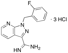 1-(2-Fluorobenzyl)-1H-pyrazolo[3,4-b]pyridine-3-carboximidamide Trihydrochloride