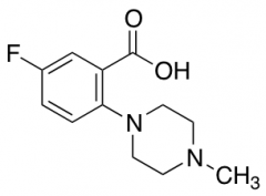 5-Fluoro-2-(4-methyl-1-piperazinyl)benzoic Acid