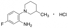 5-Fluoro-2-(3-methylpiperidin-1-yl)aniline Hydrochloride