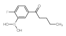 2-Fluoro-5-pentanoylphenylboronic Acid