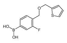 3-Fluoro-4-(thiophen-2-ylmethoxymethyl)phenylboronic acid