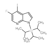 5-Fluoro-4-iodo-1-(triisopropylsilyl)-1h-pyrrolo[2,3-b]pyridine