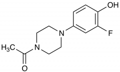 1-(4-(3-Fluoro-4-hydroxyphenyl)piperazin-1-yl)ethanone