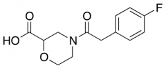 4-[2-(4-Fluoro-phenyl)-acetyl]-morpholine-2-carboxylic Acid