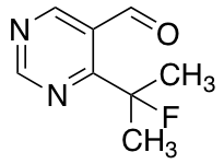 4-(1-Fluoro-1-methyl-ethyl)-pyrimidine-5-carbaldehyde