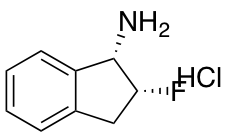 cis,rac-(1R,2S)-2-Fluoro-2,3-dihydro-1H-inden-1-amine Hydrochloride