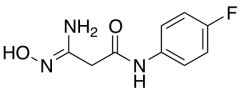 N-(4-fluorophenyl)-2-(N'-hydroxycarbamimidoyl)acetamide