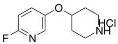 2-Fluoro-5-(piperidin-4-yloxy)pyridine Hydrochloride