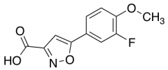 5-(3-Fluoro-4-methoxyphenyl)isoxazole-3-carboxylic acid