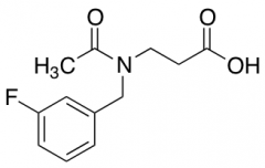 3-{N-[(3-Fluorophenyl)methyl]acetamido}propanoic acid