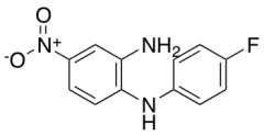 1-N-(4-Fluorophenyl)-4-nitrobenzene-1,2-diamine