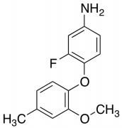 3-Fluoro-4-(2-methoxy-4-methylphenoxy)aniline
