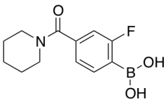 2-Fluoro-4-(piperidine-1-carbonyl)phenylboronic Acid