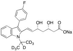 (3S,5R)-Fluvastatin Sodium Salt-d7