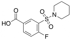 4-Fluoro-3-(piperidine-1-sulfonyl)-benzoic Acid