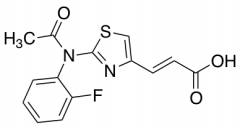 3-{2-[N-(2-Fluorophenyl)acetamido]-1,3-thiazol-4-yl}prop-2-enoic Acid