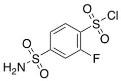 2-Fluoro-4-sulfamoylbenzene-1-sulfonyl chloride