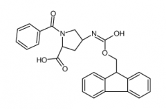 (2S,4S)-Fmoc-4-amino-1-benzoyl-pyrrolidine-2-carboxylic acid