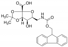 Fmoc-5-aminomethyl-2,3-o-isopropylidene-alpha-l-xylo-3-hexolofuranosonic acid