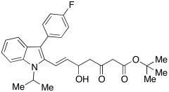 (6E)-7-[3-(4-Fluorophenyl)-1-(1-methylethyl)-1H-indol-2-yl]-5-hydroxy-3-oxo-6-heptenoic Ac