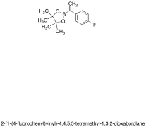 1-(4-Fluorophenyl)vinylboronic Acid, Pinacol Ester
