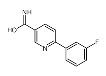 6-(3-Fluorophenyl)pyridine-3-carboxamide
