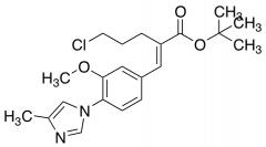 (E)-tert-Butyl 5-Chloro-2-(3-methoxy-4-(4-methyl-1H-imidazol-1-yl)benzylidene)pentanoate