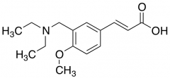 (2E)-3-{3-[(Diethylamino)methyl]-4-methoxyphenyl}acrylic Acid