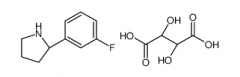 (S)-2-(3-Fluorophenyl)pyrrolidine d-tartrate