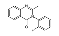 3-(2-Fluorophenyl)-2-methylquinazolin-4-one