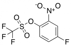 4-Fluoro-2-nitrophenyl trifluoromethanesulphonate 97%