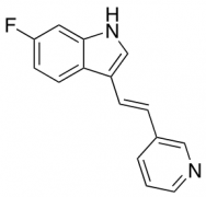 6-Fluoro-3-[(1E)-2-(3-pyridinyl)ethenyl]-1H-indole