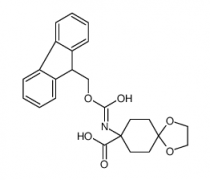 8-[[(9H-Fluoren-9-ylmethoxy)carbonyl]amino]-1,4-dioxaspiro[4.5]decane-8-carboxylic acid