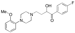 1-(4-Fluorophenyl)-2-hydroxy-4-[4-(2-methoxyphenyl)-1-piperazinyl]-1-butanone