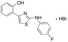 2-(4-Fluorophenyl)amino-4-(2-hydroxyphenyl)-1,3-thiazole Hydrobromide