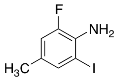 2-Fluoro-6-iodo-4-methyl-phenylamin