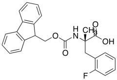 (S)-2-((((9H-Fluoren-9-yl)methoxy)carbonyl)amino)-3-(2-fluorophenyl)-2-methylpropanoic Aci
