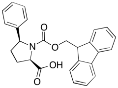 Fmoc-(2R,5S)-5-phenyl-pyrrolidine-2-carboxylic Acid